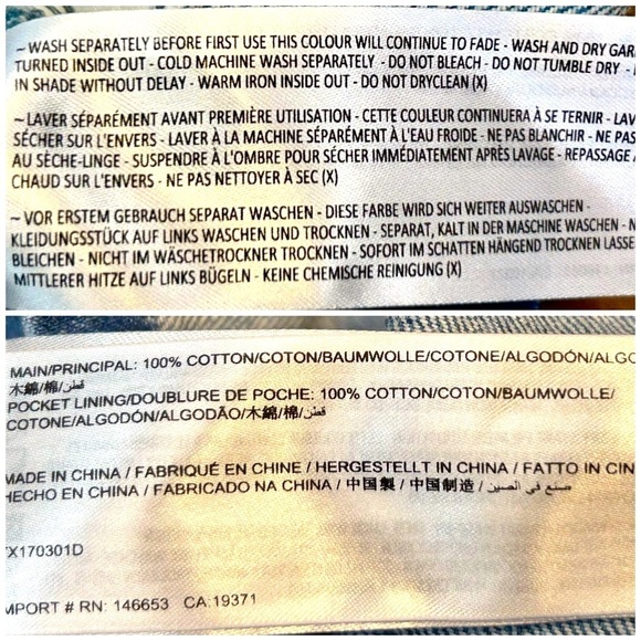 The Fifth Label Button Front Denim Mini Dress with Straps & Slanted Pockets, M - Picture 13 of 14